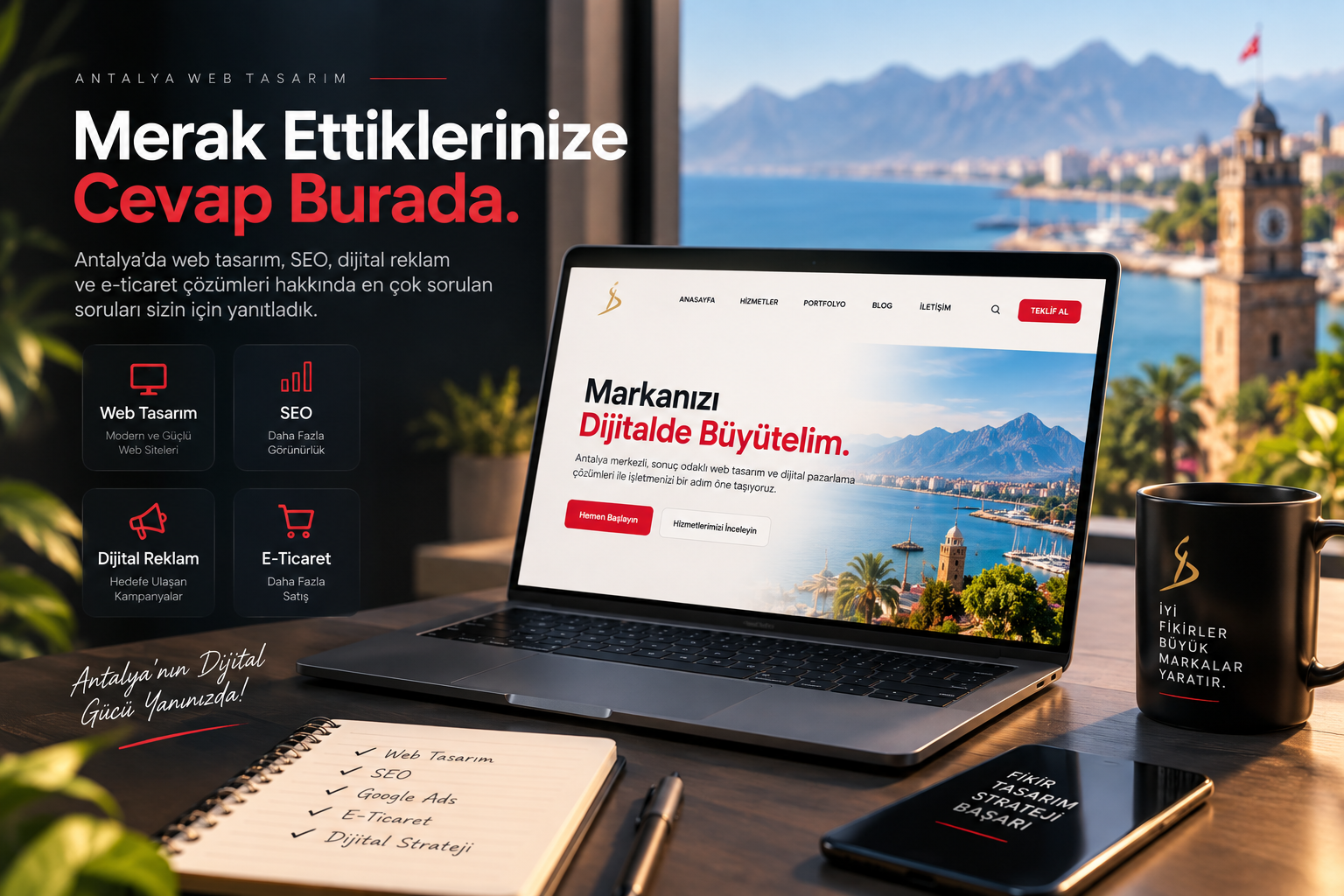 Antalya Web Tasarım SSS - Kutlu SELEN